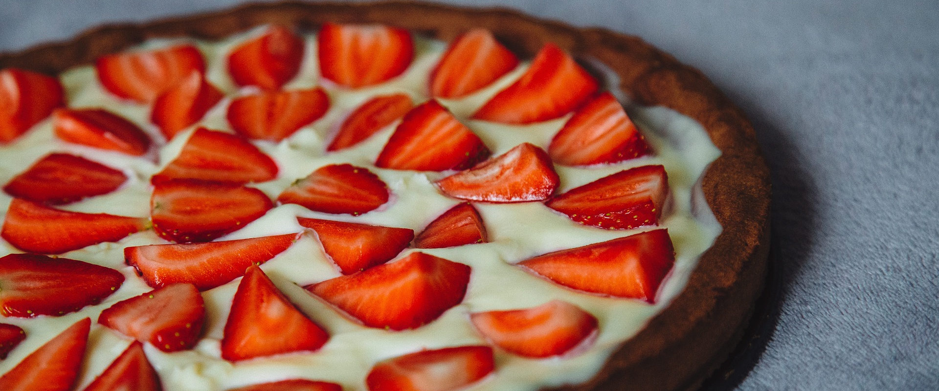 Crostata Fragole e Cocco con Sciroppo d'Agave