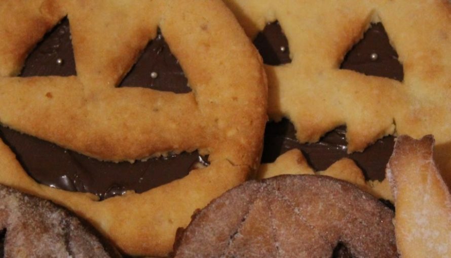 Biscotti per Halloween allo Sciroppo d'Acero